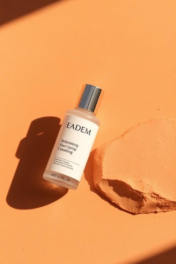 Eadem skincare in warm light